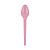 Colher Sobremesa Strawplast Cor Rosa - Embalagem com 50 UN - Imagem 2