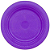 Prato Raso Descartável Forfest Roxo 15CM - Embalagem com 10 UN - Imagem 2