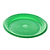 Prato Raso Descartável Trik Trik Verde Escuro 15CM - Embalagem com 10 UN - Imagem 2