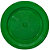 Prato Raso Descartável Trik Trik Verde Escuro 15CM - Pacote com 10 UN - Imagem 1