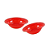 Prato Fundo Descartável Trik Trik Vermelho 15CM - Embalagem com 10 UN - Imagem 2