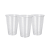 Copo Descartável Coposcchio Transparente 400ML - Pacote com 50 UN - Imagem 2