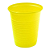 Copo Descartável Trik Trik Amarelo 200ML - Embalagem com 50 UN - Imagem 1