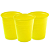 Copo Descartável Trik Trik Amarelo 200ML - Embalagem com 50 UN - Imagem 2