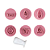Carimbos para Doces Juninos BlueStar 2CM - Kit com 7 Peças - Imagem 1