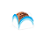 Porta Forminha 4 pétalas Francesinha Azul NC Toys - Pacote com 50UN - Imagem 2