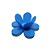 Porta Forminha Flor Azul NC Toys - Pacote com 50UN - Imagem 1