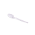 Colher Sobremesa Prafesta Cor Branco - Embalagem com 50 UN - Imagem 1