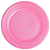 Prato Raso Descartável Trik Trik Rosa 15CM - Pacote com 10 UN - Imagem 1