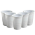 Copo Descartável Copobras Branco 200ML - Pacote com 100 UN - Imagem 2