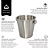 Balde Para Gelo Inox Mimo Style 14CM - Imagem 2