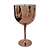 Taça Metalizada Rose Gold para Gin - Embalagem com 580ML - Imagem 1