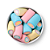 Marshmallow Docile Tubo Colorido - Embalagem com 220G - Imagem 2