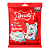 Marshmallow Docile Recheado Twist Azul e Branco - Pacote com 220G - Imagem 1