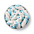 Marshmallow Docile Recheado Twist Azul e Branco - Pacote com 220G - Imagem 2