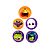 Moedas Halloween Sabor Chocolate - Pacote com 150G - Imagem 2