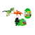 Ovo Surpresa Fampar Toy Dinossauro - Embalagem com 10G - Imagem 2