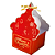 Caixa Ideia Merry Cristmas Encanto 150/250G - Imagem 2