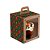 Caixa Ideia Merry Christmas Com Visor Kraft - Imagem 1