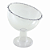 Taça Inclinada Transparente Pequena 420ML - Imagem 1