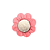 Forminha para Doces Daisy Rosa Aqua - Embalagem com 50UN - Imagem 1