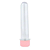 Tubete Cristal 13CM com Tampa Rosa Bebê - Pacote com 10UN - Imagem 1