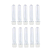 Tubete Cristal 13CM com Tampa Branca - Pacote com 10UN - Imagem 2
