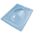 Forma De Acetato Simples BWB Ovo Liso 350G (10588) com 1un - Imagem 1