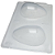Forma De Acetato Simples BWB Ovo Liso 500G (143) com 1un - Imagem 1
