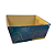 Cesta Estampa Listras G - Imagem 1