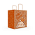 Sacola Eco Kraft Páscoa Divertida 25X12X34CM - Imagem 1