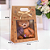 Maleta Kraft Flores do Campo com Visor 19x9x26CM - Imagem 2