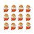 Kinder Joy com Surpresas do Mundo dos Dinos - Kit com 12 unidades de 20G - Imagem 2