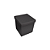 Caixa Cubo Preta M - Imagem 1