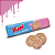 Biscoito Recheado Yupi Sabor Morango - Pacote com 110G - Imagem 2