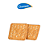 Biscoito Casaredo Sabor Leite - Pacote com 350G - Imagem 2