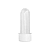 Tubete Cristal 8CM com Tampa Branca - Pacote com 10UN - Imagem 1