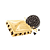 Chocolate Lacta Laka Oreo - Tablete com 80G - Imagem 2