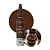 Corante Liquid Gel Iceberg Marrom Extra Forte 25G - Imagem 3
