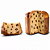 Panettone Triunfo com Gotas Sabor Chocolate 400G - Imagem 2