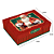 Caixa Presente Noel Retangular com Tampa e Elástico M - Imagem 2