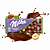 Chocolate Milka Avelãs Inteiras 95G - Imagem 2