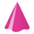 Chapéu de Festa Pink - Pacote com 8 UN - Imagem 1