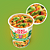 Cup Noodles Sabor Legumes com Azeite - Embalagem com 67G - Imagem 2