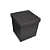 Caixa Cubo Preta - Imagem 1