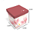 Caixa Cubo Estampa Floral - Imagem 2
