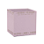 Cachepot Paper Pote Quadrado Essência Rosa Quartz G - Imagem 1