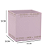 Cachepot Paper Pote Quadrado Essência Rosa Quartz G - Imagem 2