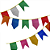Bandeirola Junina Br Festas - Embalagem com 10M - Imagem 2