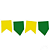 Bandeirinha Verde e Amarela - Imagem 2
